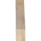 Ekena Millwork 6"W x 22"D x 28"H Balboa Rough Sawn Knee Brace, Douglas Fir BRC06X22X28BOA00RDF - alternate 2